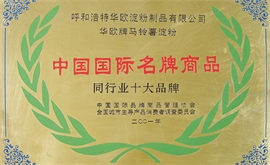 中國(guó)國(guó)際名牌